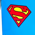 Cooler De Bebidas Superman Logo Azul