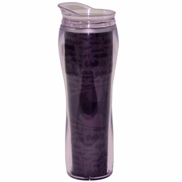 Copo Térmico Batman Logo Preto 400ml