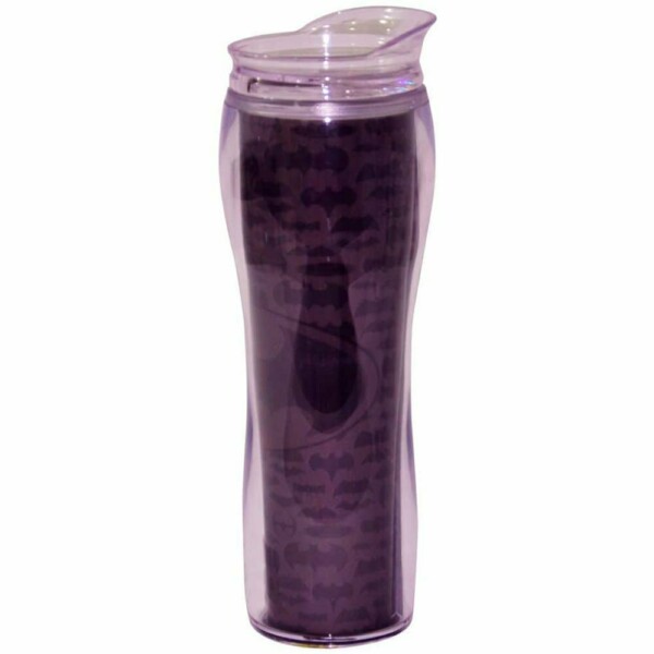 Copo Térmico Batman Logo Preto 400ml