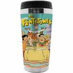 Copo Térmico Flintstones Family In Car 473ml