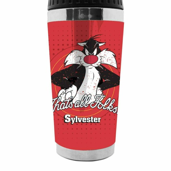 Copo Térmico Frajola Thats All Folks 473ml