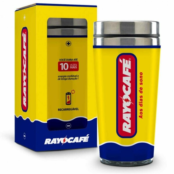 Copo Térmico Rayocafé Funny Inox 500ml