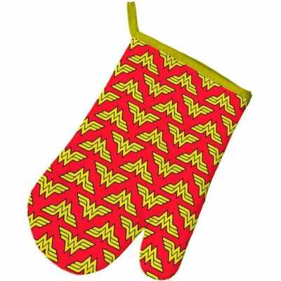 Luva De Cozinha Mulher Maravilha Mini Logos