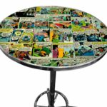 Mesa Bar Dc Comics Quadrinhos Em Ferro