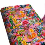 Porta Cartão Dc Comics Super Heróis Rosa