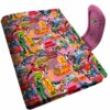 Porta Cartão Dc Comics Super Heróis Rosa
