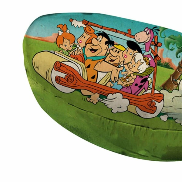 Porta Óculos Case Flintstones Family In Car
