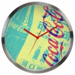 Relógio De Parede Coca-cola Newspaper Metal