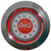 Relógio De Parede Coca-cola Single Neon Prata