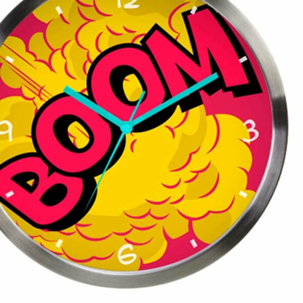 Relógio De Parede Dc Comics Boom 30cm