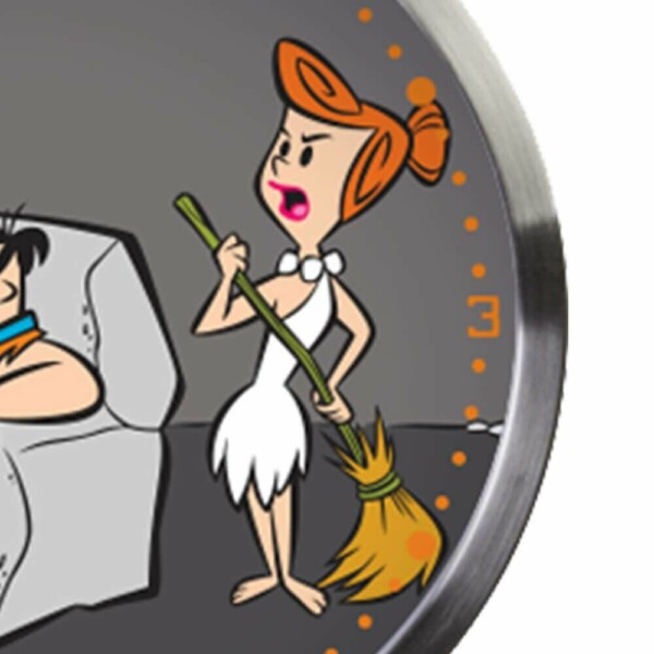 Relógio De Parede Flintstones Fred E Vilma Resting