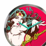 Relógio De Parede Mulher Maravilha Power 30cm