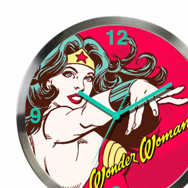 Relógio De Parede Mulher Maravilha Power 30cm