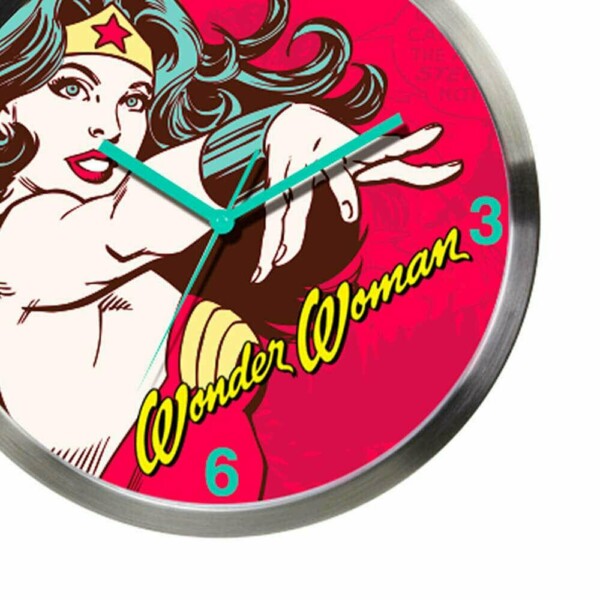 Relógio De Parede Mulher Maravilha Power 30cm