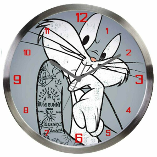 Relógio De Parede Pernalonga Concerned 30cm