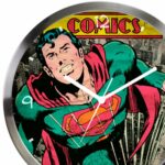 Relógio De Parede Superman Verde 30cm