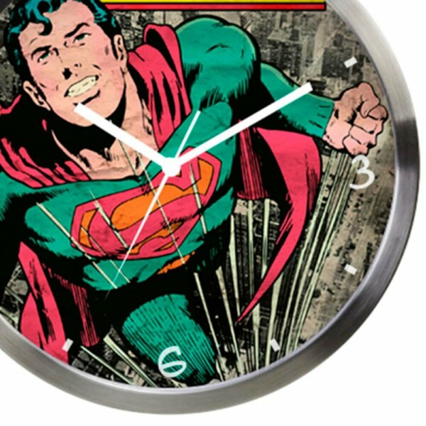 Relógio De Parede Superman Verde 30cm