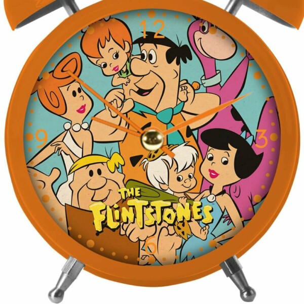 Relógio Despertador Flinstones All Family Nature