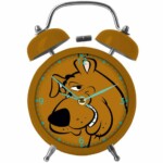 Relógio Despertador Scooby-doo Face