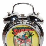 Relógio Despertador Superman Cover Metal