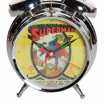 Relógio Despertador Superman Cover Metal