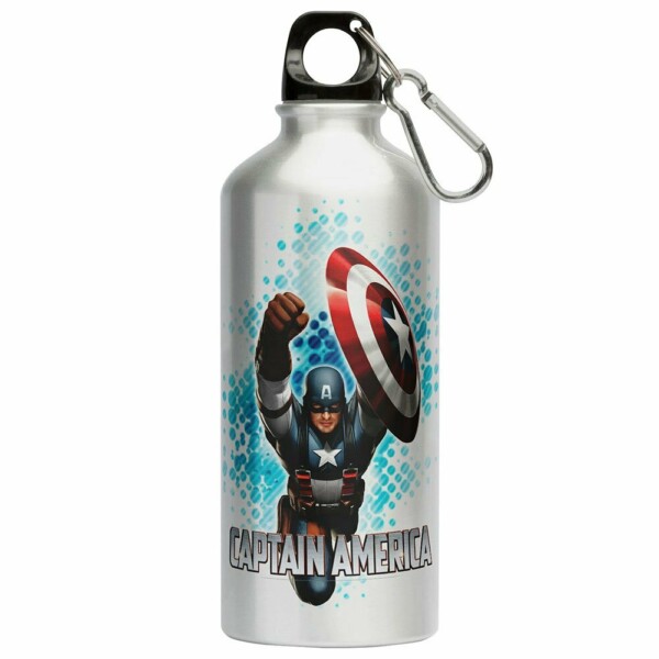 Squeeze Capitão America V01 500ml Aluminio
