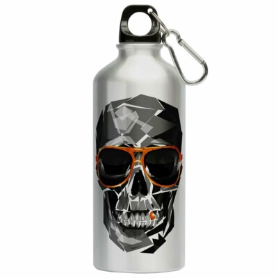 Squeeze Caveira Brisa Louca 500ml Aluminio