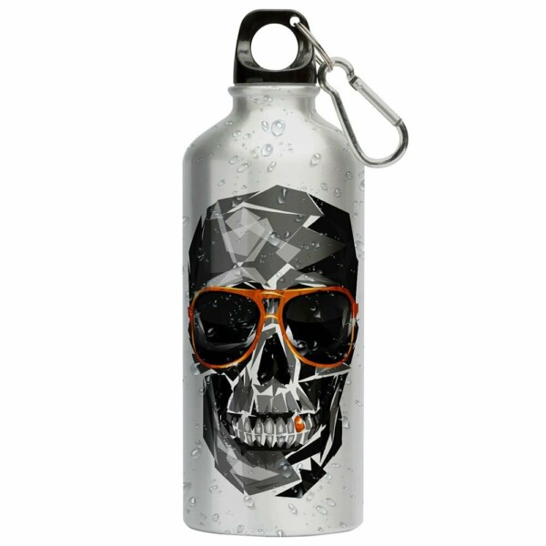 Squeeze Caveira Brisa Louca 500ml Aluminio