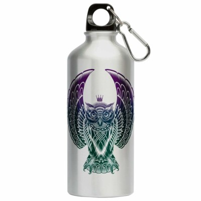 Squeeze Coruja Rei 500ml Aluminio