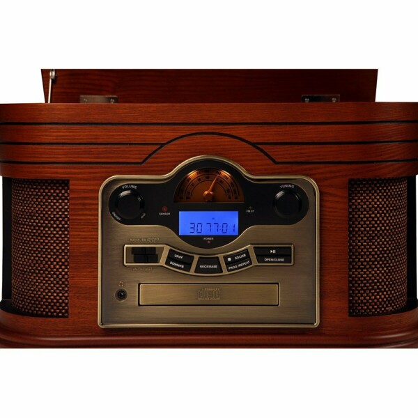 Toca Discos Classic Alabama 31902 Com Usb, Cd E Mp3 Player
