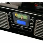 Toca Discos Classic Autorama Preto 33836