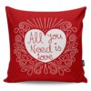Almofada All You Needs Is Love Listras