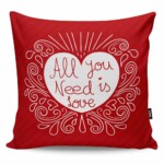 Almofada All You Needs Is Love Listras