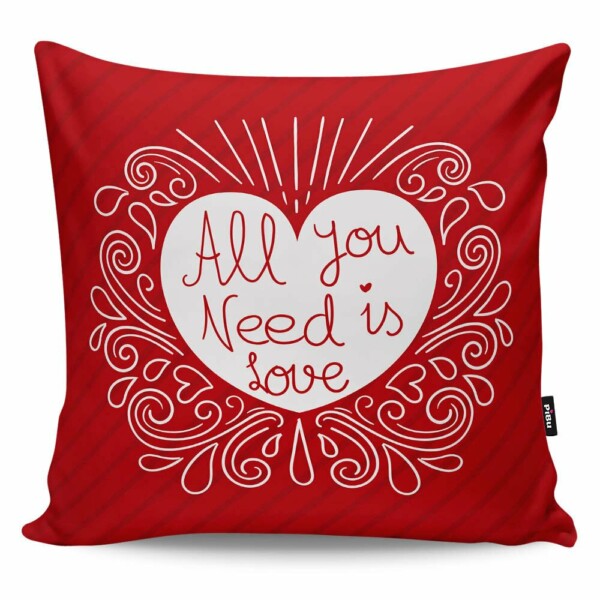 Almofada All You Needs Is Love Listras