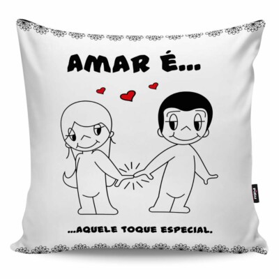 Almofada Amar é Aquele Toque Especial