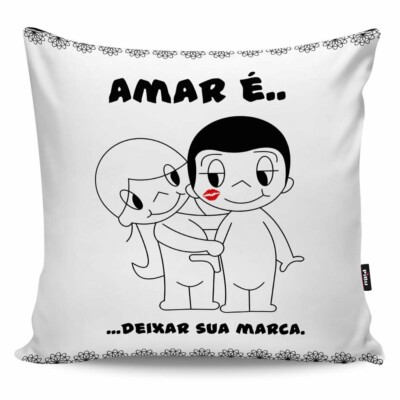 Almofada Amar é Deixar Sua Marca