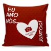 Almofada Eu Amo Nós Dois Juntos