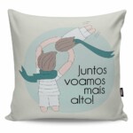 Almofada Juntos Voamos Mais Alto