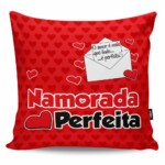 Almofada Namorada Perfeita Carta