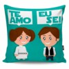 Almofada Namorados Princesa Leia E Han Solo