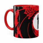 Caneca 007 James Bond V01 Vermelha