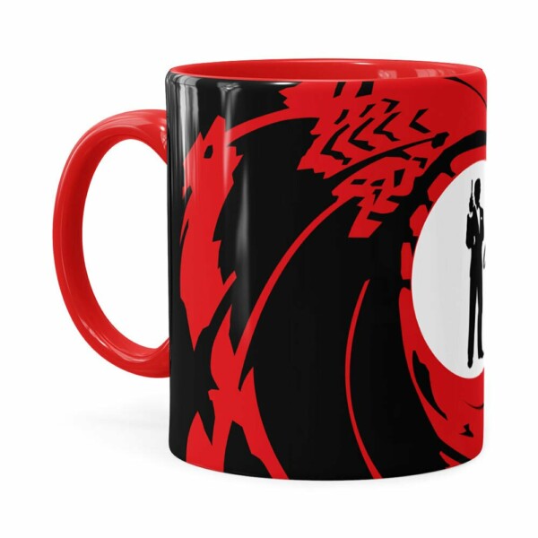 Caneca 007 James Bond V01 Vermelha