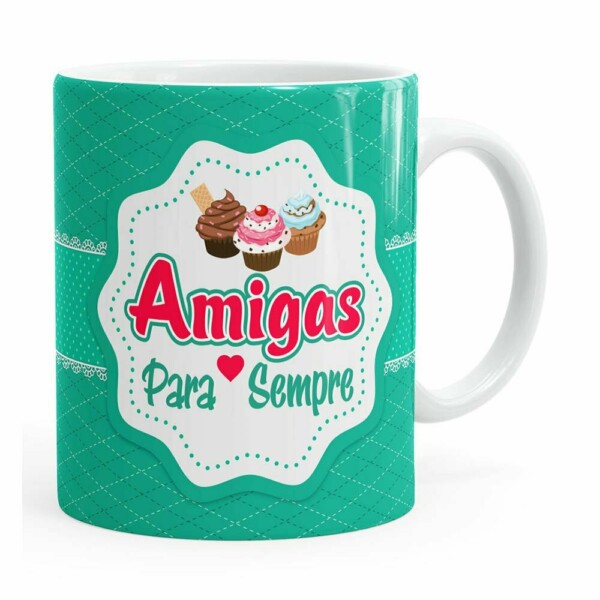 Caneca Amigas Para Sempre Branca