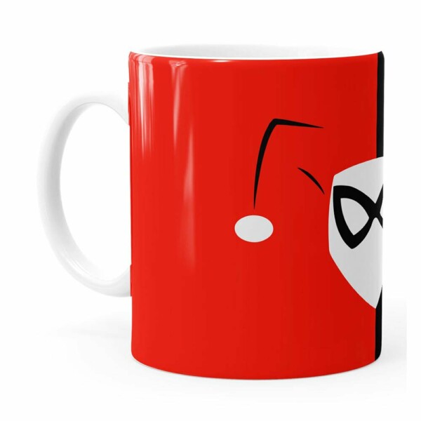 Caneca Arlequina (harley Quinn) V01 Branca