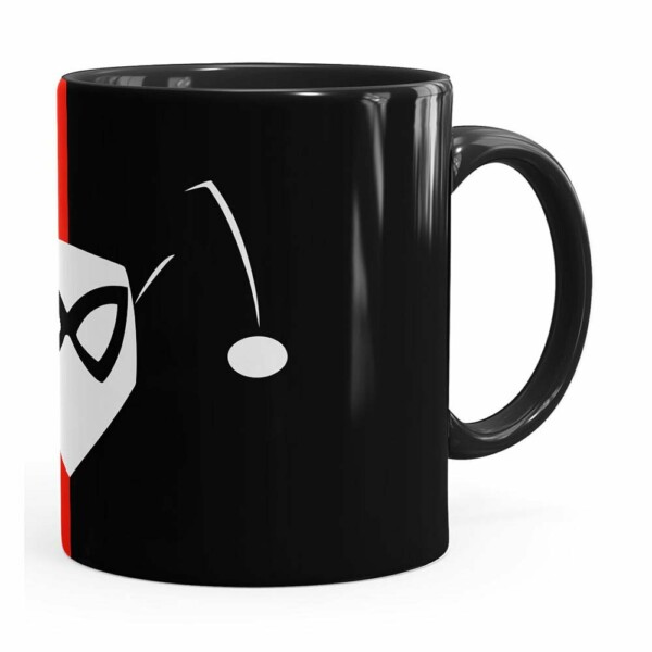 Caneca Arlequina (harley Quinn) V01 Preta
