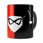 Caneca Arlequina (harley Quinn) V01 Preta