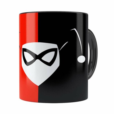 Caneca Arlequina (harley Quinn) V01 Preta