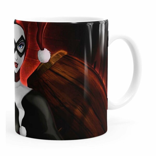Caneca Arlequina (harley Quinn) V02 Branca