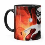 Caneca Arlequina (harley Quinn) V02 Preta