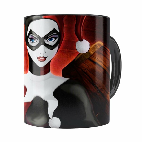 Caneca Arlequina (harley Quinn) V02 Preta